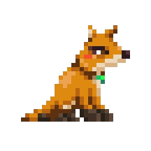 キツネの姿