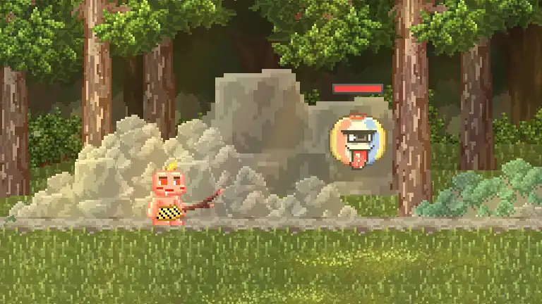 The Kamifoo of the forest, which only a headbutt can pop